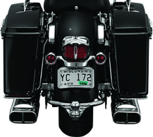Load image into Gallery viewer, Kuryakyn Curved License Plate Mount Chrome - Powersports Haven