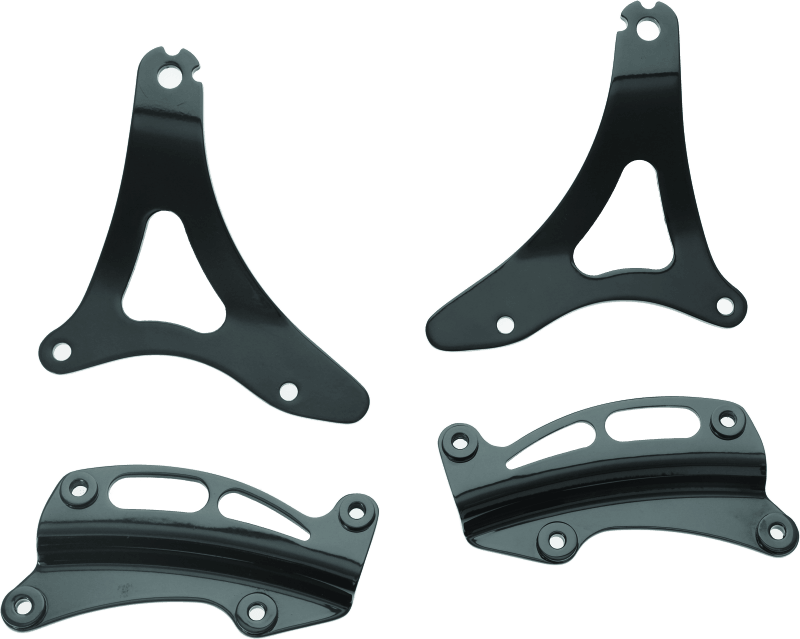 Kuryakyn Quick Release Attachment Point Kit 14-Up Touring Models Black - Powersports Haven