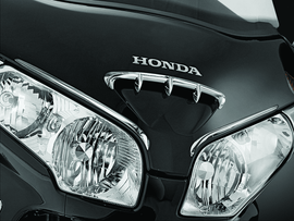 Kuryakyn Fairing Scoop Trim 01-10 Honda GL1800 Chrome - Powersports Haven