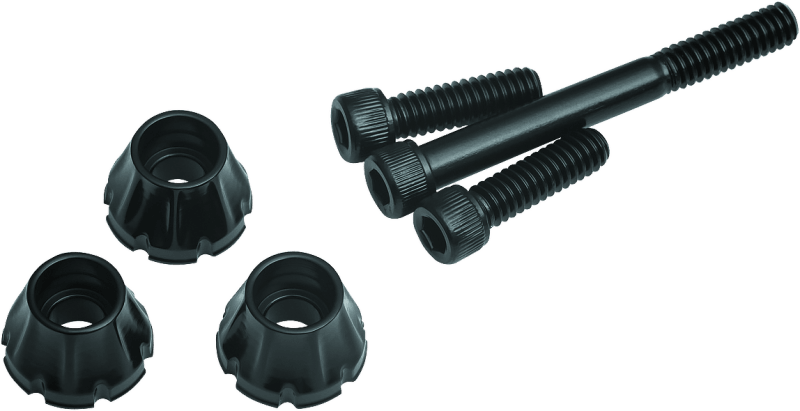 Kuryakyn Windshield Screws FLH Black - Powersports Haven
