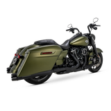 Vance & Hines HD M8 Touring Blackbird 450 Slip-on Exhaust - Wrinkle Black