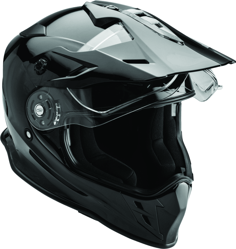 FIRSTGEAR Ajax Adventure Helmet Black - Extra Small - Powersports Haven
