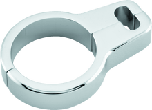 Load image into Gallery viewer, Bikers Choice Chrome 1.25 Inch Dual Throttle Cable Clamp Universal Custom - Powersports Haven