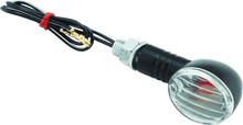 Load image into Gallery viewer, BikeMaster Ministalk Marker Light Round - Black/Clear - Powersports Haven