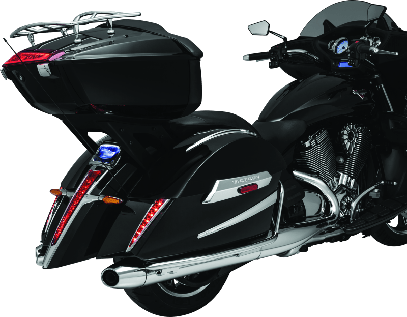 Kuryakyn Multi-Rack Adjustable Trunk Luggage Rack Chrome - Powersports Haven