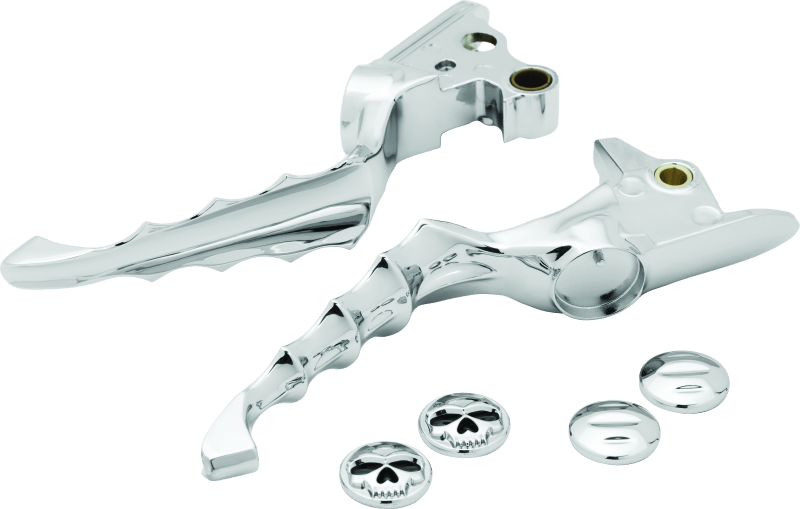 Kuryakyn Zombie Levers Chrome - Powersports Haven