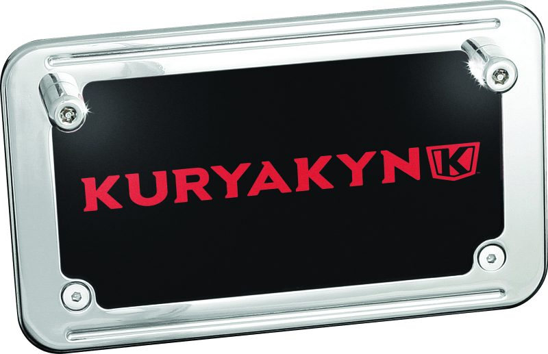 Kuryakyn Led License Plate Bolt Lights Chrome - Powersports Haven