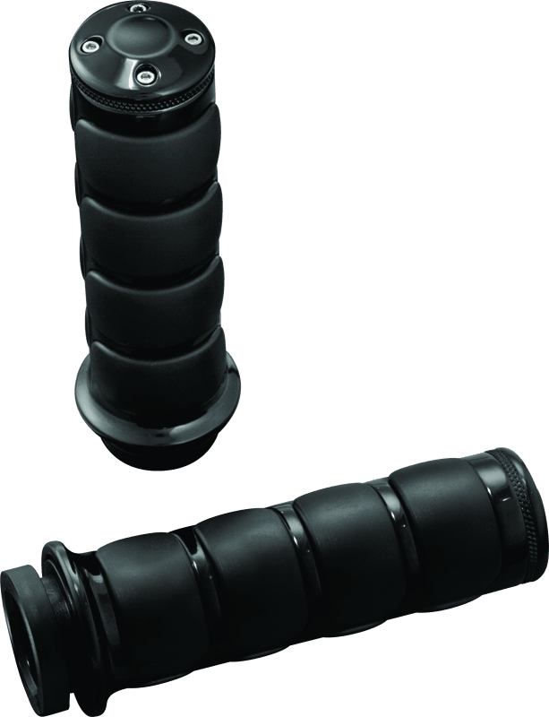 Kuryakyn ISO Grips Throttle-By -Wire Black - Powersports Haven