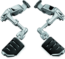 Load image into Gallery viewer, Kuryakyn Ergo III Adjustable Mount With Trident Dually ISO Pegs Chrome - Powersports Haven