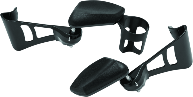 Kuryakyn Passenger Armrest 14-Up Touring & Tri Glide Black - Powersports Haven