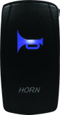 DragonFire Racing Lighted Switch Horn On/Off Blue - Powersports Haven
