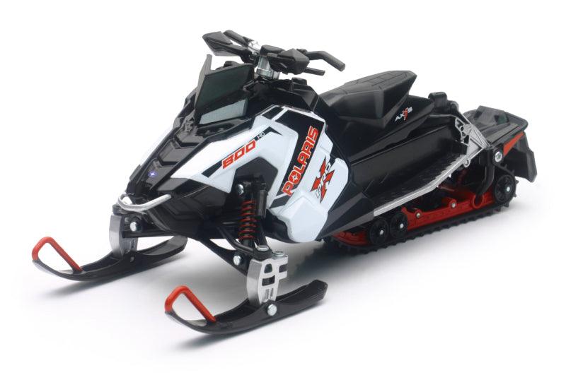 New Ray Toys Polaris Switchback Pro-X 800 Snowmobile (White)/ Scale - 1:16 - Powersports Haven