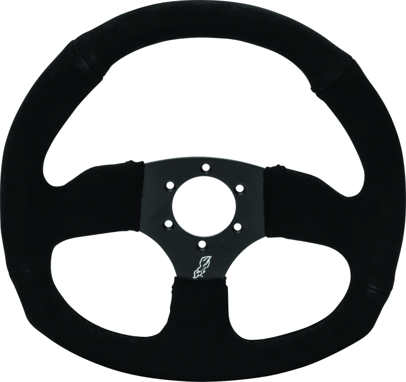 DragonFire Racing Steering Wheels - D-shaped- Suede- Iron Series- 0in offset - Powersports Haven