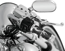 Load image into Gallery viewer, Kuryakyn ISO Flame Grips Metric Chrome - Powersports Haven