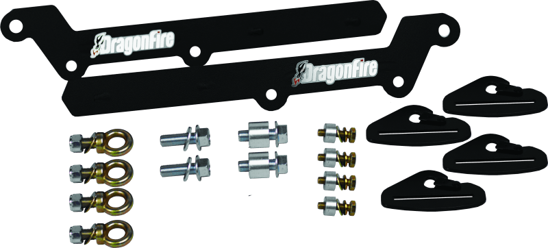 DragonFire Racing 21+ Harness Anchor- Kawasaki KRX1000 - Powersports Haven