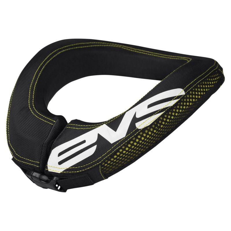 EVS R2 Race Collar Black/Hiviz - Youth - Powersports Haven