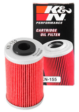 Load image into Gallery viewer, K&amp;N KTM / Husaberg / Betamotor / Polaris 1.625in OD x 0.438in ID x 2.719in H Oil Filter - Powersports Haven