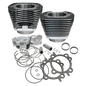 S&S Cycle 99-06 BT 97in Big Bore Cylinder Kit - Wrinkle Black - Powersports Haven