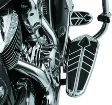 Load image into Gallery viewer, Kuryakyn Spear Driver Floorboard Inserts Indian Chrome - Powersports Haven