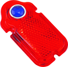 Load image into Gallery viewer, Bikers Choice Blue Dot Taillight Lens 47-54 Tombstone Replaces H-D 68090-47 - Powersports Haven