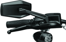 Load image into Gallery viewer, Kuryakyn Hex Mirrors Satin Black - Powersports Haven