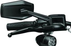Kuryakyn Hex Mirrors Satin Black - Powersports Haven