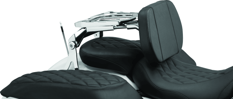 Kuryakyn Neo Driver & Passenger Backrest Chrome - Powersports Haven