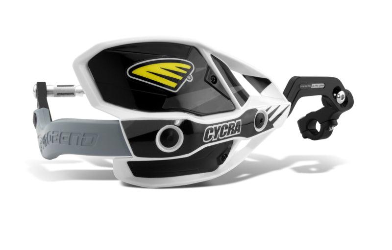 Cycra CRM Ultra 1-1/8 in. Clamp w/White Shields/Black Covers - Powersports Haven