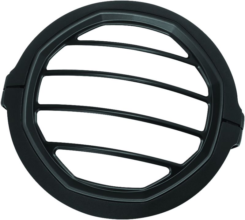 Kuryakyn Dillinger Headlight Trim 5-3/4 Black - Powersports Haven