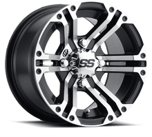 Load image into Gallery viewer, ITP SS 212 12x7 / 4x110 BP / 5+2 Offset Machined Wheel - Powersports Haven
