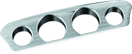 Kuryakyn Tri-Line Gauge Trim 14-Up Touring Models Chrome - Powersports Haven