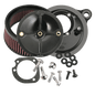 S&S Cycle 99-06 BT Model w/ Stock CV Carb/07-10 Softail CVO Models Stealth Air Cleaner Kit w/o Cover - Powersports Haven