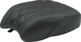 Mustang 06-17 Harley Dyna Standard Touring Passenger Seat w/Studs - Black