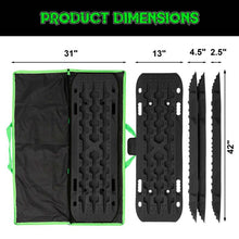 Load image into Gallery viewer, Rhino USA Recovery Traction Boards - Black (Pair) - Powersports Haven