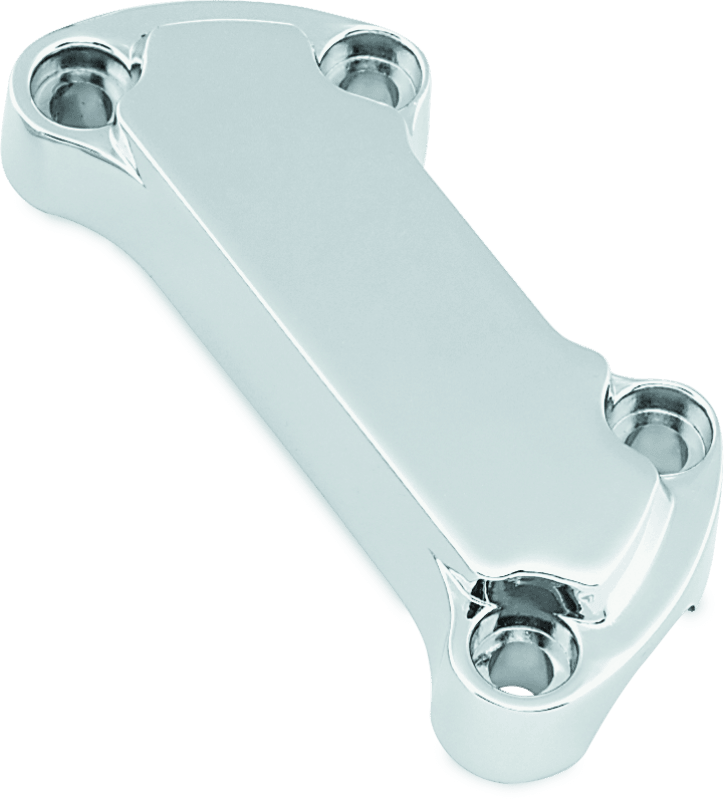 Bikers Choice 74-Up Big Twin and XL Scalloped Handlebar Clamp Without Skirt - Powersports Haven