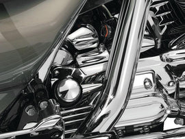 Kuryakyn Oil Filler Spout Cover 93-06 Touring Models Chrome - Powersports Haven