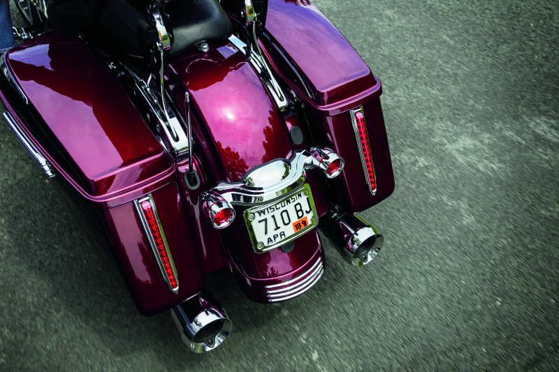 Kuryakyn Curved License Plate Mount Chrome - Powersports Haven