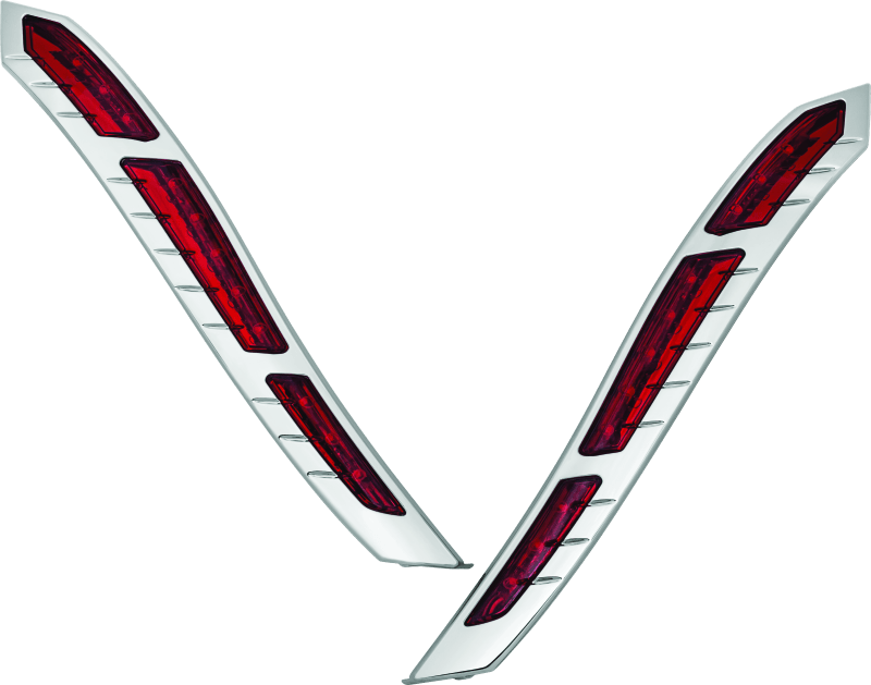 Kuryakyn LED Rear Fender Strip Lights For Indian Chrome - Powersports Haven