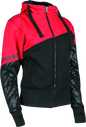 Speed and Strength Cat Outa Hell Hoody Red/Black Womens - Medium - Powersports Haven