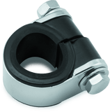 Bikers Choice Chrome Handlebar Gauge Clamp Universal Custom