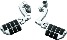 Load image into Gallery viewer, Kuryakyn Longhorn Offset Dually ISO Peg With 1-1/4in Clamp Chrome - Powersports Haven