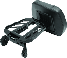 Load image into Gallery viewer, Kuryakyn Neo Driver &amp; Passenger Backrest Black - Powersports Haven