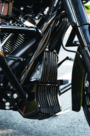 Kuryakyn Oil Cooler Cover Milwaukee-8 Black - Powersports Haven