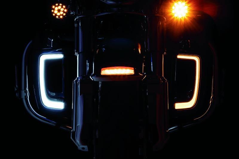 Kuryakyn Tracer Lower Fairing Grill Chrome - Powersports Haven