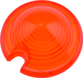 Bikers Choice Bullet Light Replacement Lens Amber - Powersports Haven