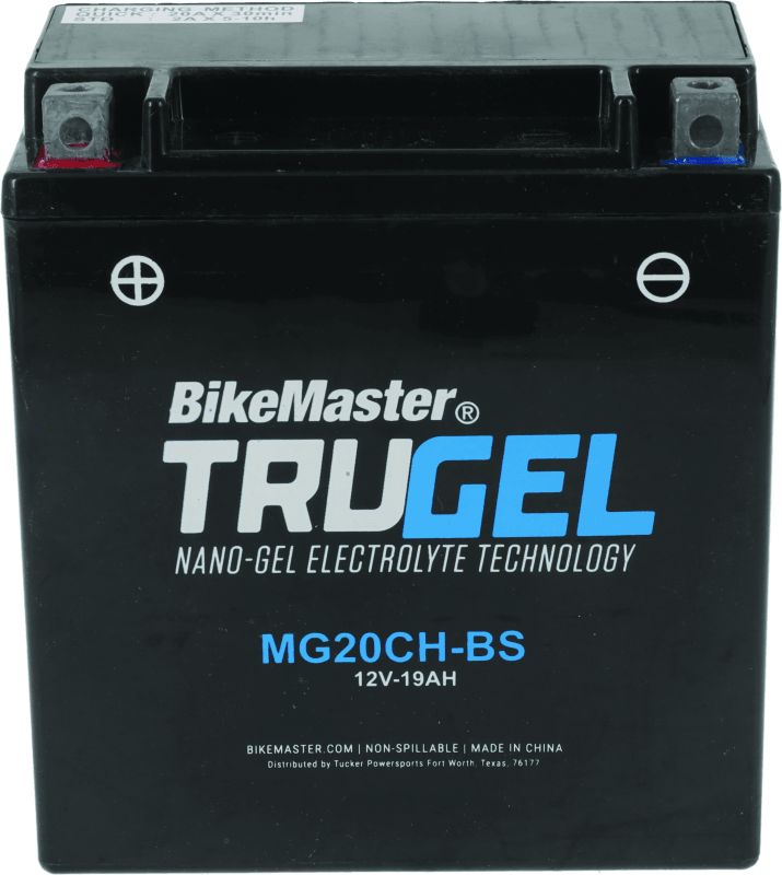 BikeMaster Trugel Battery MG20CH-BS - Powersports Haven