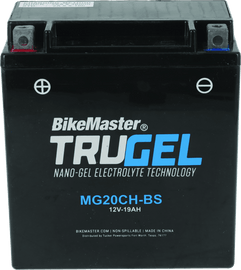 BikeMaster Trugel Battery MG20CH-BS - Powersports Haven
