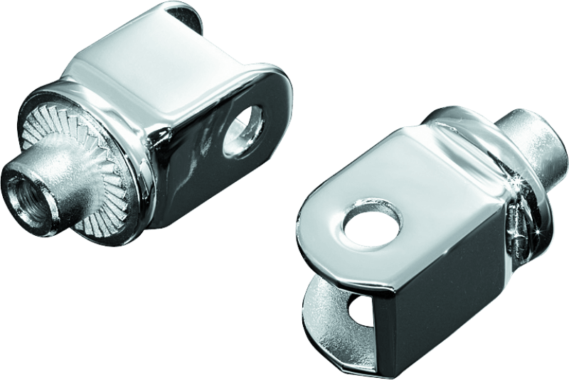 Kuryakyn Splined Peg Adapter Honda Front Chrome - Powersports Haven
