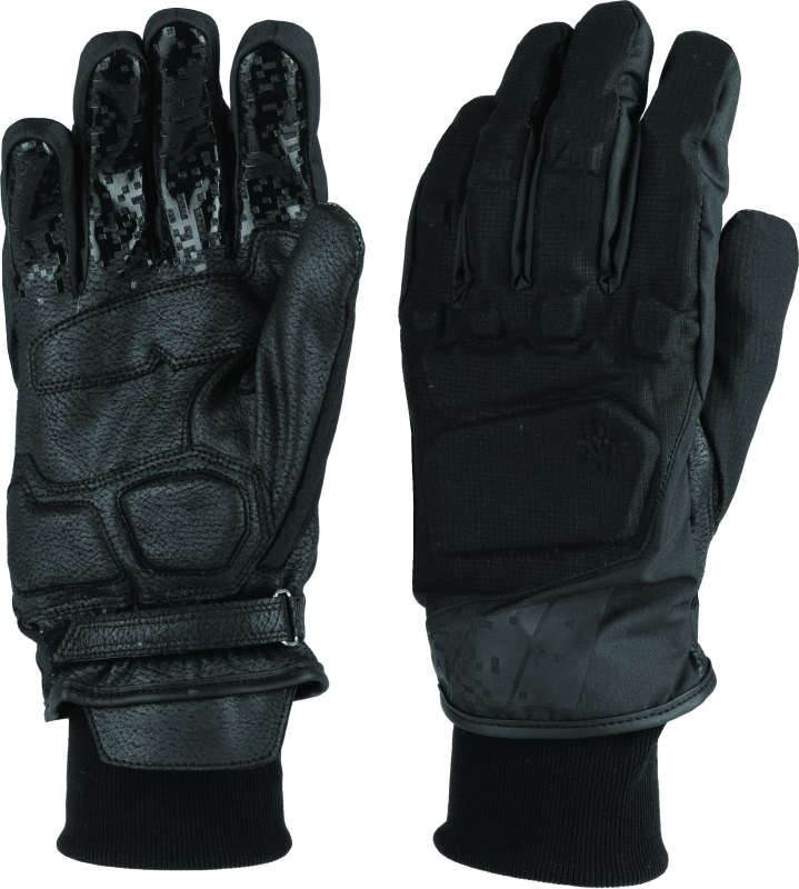 FIRSTGEAR Thermodry Short Gloves Black - Medium - Powersports Haven