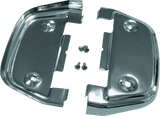 Bikers Choice 87-Up Touring Chrome Passanger Floorboard Undercover Kit